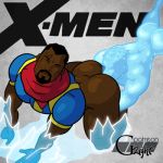  2boys anal animated ass bishop bishop_(x-men) bobby_drake dark-skinned_male dark_skin doggy_position duo gif half-dressed half_naked half_nude iceman licking lucas_bishop male male/male male_only marvel marvel_comics multiple_boys mutant rimming sex x-men yaoi 