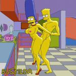 bart_simpson edit gif marge_simpson mother's_duty mother_&_son the_simpsons