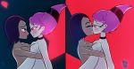 anoningen dc_comics jinx kissing raven_(dc) tagme teen_titans yuri