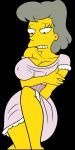 1girl breasts croc_(artist) helen_lovejoy hot sexy sexy_body the_simpsons