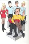 dark-skinned_female dark_skin endart nyota_uhura otk over_the_knee red_ass spanked spanking star_trek submissive uhura