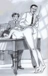 fetish monochrome otk over_the_knee spank spanked spanking