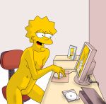 breasts lisa_simpson masturbation nude the_simpsons
