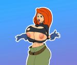 breast_expansion expansion huge_breasts kim_possible kimberly_ann_possible nipples ripped_clothes