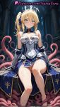 1girl 1girls 2025 ahoge ai ai_assisted ai_generated anime anime_style aqua_eyes armor armored_dress artoria_pendragon artoria_pendragon_(fate) artoria_pendragon_(lancer) artoria_pendragon_(lancer)_(fate) ass_visible_through_thighs bangs bare_legs bare_shoulders barefoot big_breasts blonde_hair blue_dress blue_eyes blue_ribbon blush breastplate breasts bust cleavage cleavage_cutout cleft_of_venus clothing_cutout cover crown dress fate/grand_order fate_(series) feet female_focus female_only foot_fetish gauntlets green_eyes grin hair_between_eyes hair_ribbon hentai high_quality high_res high_res high_resolution legs long_hair looking_at_viewer medium_breasts natsuyoru no_panties patreon pillar ponytail pussy pussy ribbon side_ponytail sidelocks sitting sleeveless smile soaking_feet solo_female stable_diffusion tentacle thighs tiara toes uncensored voluptuous voluptuous_female water wet