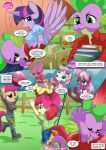 apple_bloom apple_bloom_(mlp) bbmbbf cheerilee cheerilee_(mlp) comic equestria_untamed friendship_is_magic my_little_pony palcomix scootaloo scootaloo_(mlp) sex_ed_with_miss_twilight_sparkle spike spike_(mlp) sweetie_belle sweetie_belle_(mlp) text twilight_sparkle twilight_sparkle_(mlp)