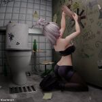 1girl 2025 3d 3d_(artwork) 3d_background 3d_model 3d_render absurd_res absurd_res absurd_resolution absurdly_large_cock alcohol alternate_version_at_source alternate_version_available asian asian_bimbo asian_female bathroom bathroom_sex bathroom_stall big_ass big_ass big_balls big_breasts big_muscles big_penis bleacherart bunny bunny_ears bunny_girl drugs fellatio female_focus female_human foreskin foreskin_folds glory_hole glory_wall gloryhole graffiti graffiti_on_wall high-angle_view high_res high_resolution huge_cock huge_penis human human_female human_only humanoid humanoid_genitalia humanoid_penis imminent_fellatio imminent_interracial imminent_oral imminent_sex light-skinned light-skinned_female light-skinned_male light_body light_skin nier nier:_automata nier_(series) oral oral_sex sex uncircumcised uncircumcised_penis uncut uncut_penis vein veins veiny_penis white_body white_skin yorha_2b yorha_2b_(cosplay)