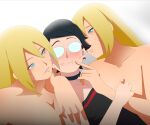 3_girls black_hair blonde_hair boruko boruto:_naruto_next_generations boruto_uzumaki clones genderswap genderswap genderswap_(mtf) glasses naughty_face optimystic11 sarada_uchiha smirk you_gonna_get_raped yuri