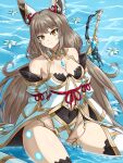 1girl 1girl alluring amber_eyes animal_ears cat_ears cat_girl fgsketch high_res leotard nia nia_(blade)_(xenoblade) nia_(xenoblade) silver_hair small_breasts wet xenoblade_(series) xenoblade_chronicles_2