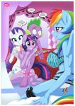 bbmbbf comic equestria_untamed friendship_is_magic my_little_pony palcomix rainbow_dash rainbow_dash's_game_of_extreme_pda rainbow_dash_(mlp) rarity rarity_(mlp) spike spike_(mlp) text twilight_sparkle twilight_sparkle_(mlp)