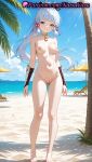 1girl 1girl 1girls 2025 ai ai_generated anime anime_style arm_guards asian ass_visible_through_thighs bangs barefoot beach beach_chair beach_umbrella big_breasts blue_eyes blue_hair blue_sky blunt_bangs blunt_tresses blush breasts bust choker cleft_of_venus cloud collarbone completely_nude day feet female_focus female_only floating_hair flower_knot foot_fetish full_body genshin_impact gold_choker grin hair_ornament hair_ribbon hentai high_quality high_res high_res high_resolution hoyoverse kamisato_ayaka kamisato_ayaka_(springbloom_missive) legs light_blue_hair long_hair looking_at_viewer makeup medium_breasts mihoyo mole mole_under_eye nail_polish natsuyoru navel neck_ring neck_tassel nipples nipples_outside nude nude_female ocean outside paipan palm_tree parted_lips patreon ponytail public_indecency public_nudity pussy pussy ribbon sand shaved_vagina sidelocks sky smile solo_female stable_diffusion standing stomach sunlight tassel thighs tied_hair toenail_polish toenails toes tree tress_ribbon umbrella uncensored uncensored_nipples vambraces voluptuous voluptuous_female water white_hair yellow_choker