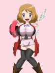 big_breasts breasts female lupus pokemon pokemon_xy serena solo