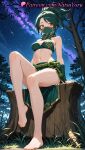 1girl 1girl 1girls 2025 ai ai_assisted ai_generated akali anime anime_style bandages bandeau bangs bare_legs bare_shoulders barefoot big_breasts big_breasts bikini black_hair bra breasts bust caucasian cleavage crop_top feet female_focus female_only foot_fetish full_body grass green_bra green_hair green_skirt hentai high_quality high_res high_res high_resolution knee_up league_of_legends league_of_legends:_wild_rift legs looking_at_viewer makeup mask medium_breasts midriff mouth_mask mouth_veil natsuyoru navel night night_sky ninja ninja_mask non-asian outside pale_skin patreon pelvic_curtain ponytail red_eyes riot_games rope_belt scarf shooting_star short_hair sitting skirt sky solo_female stable_diffusion star_(sky) starry_sky stomach swimsuit thighs toenails toes tree tree_stump underwear veil voluptuous voluptuous_female