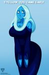 alcasar-reich alcasar-reich_(artist) ass big_ass big_breasts blue_diamond blue_diamond_(steven_universe) breasts cartoon_network female solo steven_universe