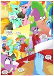 bbmbbf comic equestria_untamed friendship_is_magic my_little_pony palcomix rainbow_dash rainbow_dash's_game_of_extreme_pda rainbow_dash_(mlp) spike spike_(mlp)