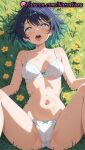 1girl 1girl 1girls 2025 ahegao ai ai_assisted ai_generated anime anime_style aqua_eyes aqua_hair bangs bare_arms bare_shoulders big_breasts black_hair blue_hair blush bow bow_bra bow_panties bra breasts bust cameltoe cleavage clothing collarbone colored_inner_hair drooling feet_out_of_frame female_focus female_only flower flowers gradient_hair grass green_eyes hair_clips hair_ornament hairclip heart heart-shaped_pupils hentai high_quality high_res high_res high_resolution knees_up lips looking_at_viewer lying m_legs medium_breasts mole multi-colored_hair multicolored_hair natsuyoru navel on_back on_grass ooto_ai open_mouth outside panties panties patreon plant saliva short_hair sitting solo_female spread_legs stable_diffusion stomach symbol-shaped_pupils teeth thighs tongue tongue_out two-tone_hair underwear underwear_only upper_teeth_only voluptuous voluptuous_female white_bra white_panties wonder_egg_priority yellow_flower