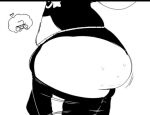 barely_visible_bulge fazzinart femboy hoodie jayden_(fazzinart) jiggling_ass leaked_artwork pants_down sweat thick_ass thick_thighs underwear