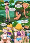 comic helga_pataki hey_arnold! jungle_hell nadine olga_pataki palcomix phoebe_heyerdahl rhonda_wellington_lloyd short_shorts