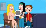 american_dad francine_smith hayley_smith milf steve_smith