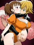 1boy 1girl ai_generated blonde_hair brown_hair couple cum cum_in_pussy diane_(nanatsu_no_taizai) green_eyes impregnation meliodas nanatsu_no_taizai penetration penis penis_in_pussy pregnant pregnant_belly purple_eyes sex twin_tails vaginal vaginal_penetration vaginal_sex