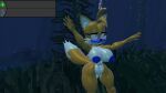 1girl 3d 3d_(artwork) air_bubbles anthro areola asphyxiation breasts bubbles cyanosis drowned female fox furry genderswap hud huge_breasts miles_"tails"_prower millie_tailsko navel nipples nude ocean peril puffy_areola puffy_nipples pussy sea seaweed sega solo sonic_(series) sonic_the_hedgehog_(series) source_filmmaker tailscookie underwater underwater_peril water