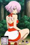 1girl 1girl 1girl ai_generated arms_behind_back bangs bare_shoulders breasts cleavage cleavage_cutout clothing clothing_cutout copyright_name cowboy_shot dr_stone dress hair_over_one_eye lipstick littlehentai logo looking_at_viewer luna_wright makeup medium_breasts open_mouth parted_lips pink_hair red_dress red_eyes red_lips red_skirt savitar savitar_(artist) shiny shiny_hair short_dress short_hair skirt sleeveless sleeveless_dress standing thigh_gap