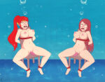 2girls adult_swim air_bubbles aquaphilia asphyxiation barefoot bondage breasts bubbles crossover darkseether drowning feet female female_only fetish huge_breasts kushina_uzumaki naruto navel nipples nude peril pool pussy pyrrha_nikos rooster_teeth rope rope_bondage rwby tied tied_to_chair toonami torture underwater underwater_peril vaginal_insertion vibrator vibrator_in_pussy water water_torture