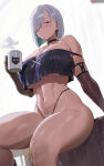 1girl 2020s 2025 2d 2d_(artwork) 2d_artwork ai_assisted ai_generated big_breasts big_thighs black_eyes blush female_focus female_only fiona_frost glass hair_over_one_eye huge_breasts huge_thighs huge_tits large_boobs large_thighs large_tits looking_at_viewer patreon patreon_link patreon_logo patreon_url patreon_username shexyo short_hair short_hair_female silver_hair solo_female solo_focus spy_x_family stockings thick_thighs thighs twitter twitter_username white_hair white_hair_female