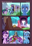 1boy 2_girls 2girls comic cutie_mark discord_(mlp) draconequus erection fearingfun female_unicorn friendship_is_magic horn my_little_pony penis pony starlight_glimmer starlight_glimmer_(mlp) tail trixie trixie_(mlp) unicorn wings