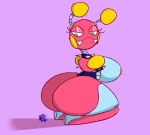 1girl 2024 antennae anthro ass badnik bedroom_eyes big_ass big_breasts big_nal breast caterkiller curvaceous curvy fangs female_focus giant green_eyes holysmutts looking_back multicolored_body pink_body robot robot_girl sega side_view sideboob sonic_lost_world sonic_the_hedgehog sonic_the_hedgehog_(series) spiked_armlet spiked_collar yellow_nipples