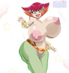  areolae big_breasts breasts dancer dancing female greengiant2012 kouzuki_anna nipples solo topless yu-gi-oh! yu-gi-oh!_zexal yuu-gi-ou yuu_gi_ou!_zexal 