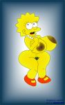 big_ass big_breasts edit fat_ass huge_breasts large_areolae lisa_simpson lisalover looking_behind maxtlat startled the_simpsons