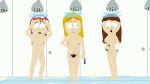  laura_tucker liane_cartman sharon_marsh shower south_park 