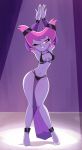 arms_up dc_comics dcau herny jinx stripper_pole teen_titans