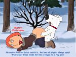 bare_ass beastiality brian_griffin christmas doggy_position family_guy lois_griffin