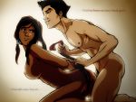 1boy 1girl abs arms_behind_back ass avatar:_the_last_airbender bdsm big_breasts black_hair blue_eyes bondage bound_arms bound_wrists breasts brown_eyes brown_hair dark_skin doggy_position frailelement hair_tubes kneel korra long_hair looking_back mako male male/female nipples nude ponytail sex side sideboob taken_from_behind the_legend_of_korra the_legend_of_korra* tied_hair