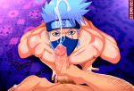  cum cum_on_face cumming cumming_penis erect_penis erection kakashi_hatake male naruto naruto_shippuden penis sex_demon_ghost yaoi 