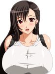  big_breasts breasts female final_fantasy final_fantasy_vii smile solo tifa_lockhart tomite 