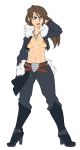  areolae big_breasts breasts dabunnox female female_only final_fantasy final_fantasy_viii genderswap nipples solo squall_leonhart squall_leonhart_(female) 