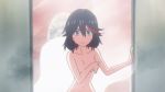  anime covered covering_breasts ecchi kill_la_kill matoi_ryuuko multicolored_hair nude skinny topless 