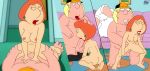 breasts chris_griffin cowgirl_position darkmatter doggy_position family_guy fellatio huge_penis incest lois_griffin mother_and_son nipples nude oral penetration penis_in_pussy shaved_pussy thighs