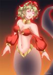 big_breasts breasts cleavage corruption female final_fantasy final_fantasy_vi genie glowing_eyes solo terra_branford tina_branford transformation