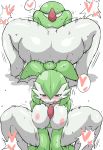 2_girls futanari game_freak gardevoir kirlia multiple_views nintendo pokemon vaginal vaginal_penetration vaginal_sex