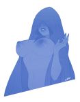 blue_diamond blue_diamond_(steven_universe) blue_nipples blue_skin cartoon_network cloak gem gem_(species) gems kokobuttz steven_universe tagme