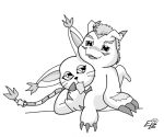 digimon gatomon gomamon tagme