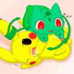 bulbasaur pikachu pokemon tagme