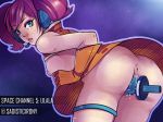  1girl 2018 5_fingers anus ass blue_eyes bottomless breasts butt eyeshadow female female_only garters gloves headset human human_only inverted_nipples makeup microphone nipples no_panties no_underwear object_insertion penetration pigtails pink_hair pussy pussy_plug sadisticirony sega short_twintails sideboob skirt space_channel_5 star starry_background tied_hair twin_tails ulala uncensored upskirt vagina vaginal_object_insertion vaginal_penetration video_games 