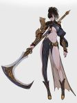 dark_hair pretty scythe tall