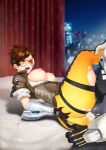 1girl abbb ah-lyong_lee female overwatch tracer_(overwatch)