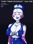 1girl alcasar-reich alcasar-reich_(artist) animatronic ballora big_breasts five_nights_at_freddy's robot